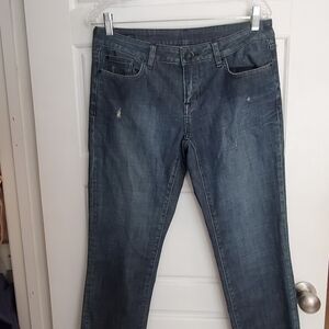 Buffalo David Bitton Dark Blue Straight Leg Jeans